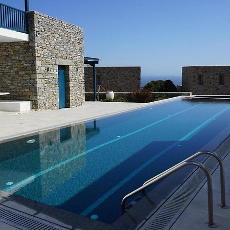 Paros-Memories-Neubau-Villen, Sportpool Aspro Chorio Exterior foto
